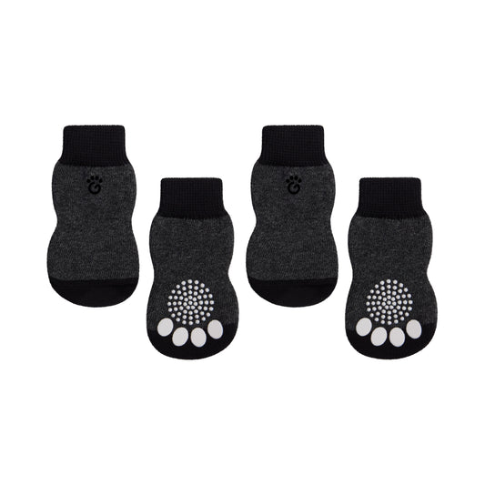 Indoor Anti-Slip Pet Socks with paw shaped grip pad