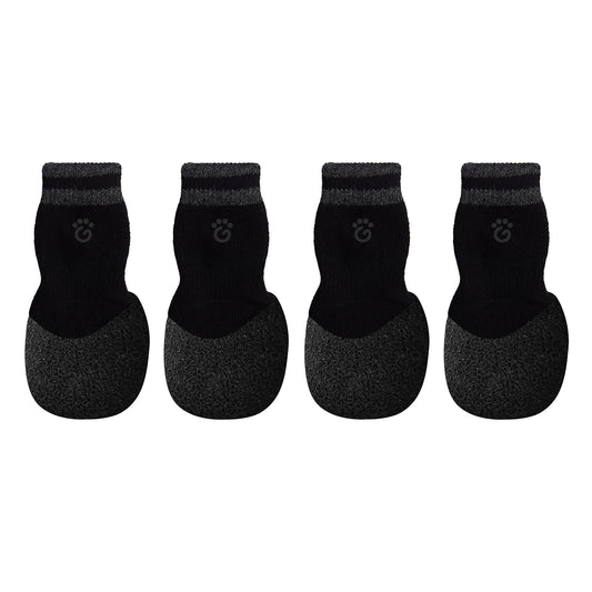 Indoor Anti-Slip Pet Socks with paw shaped grip pad