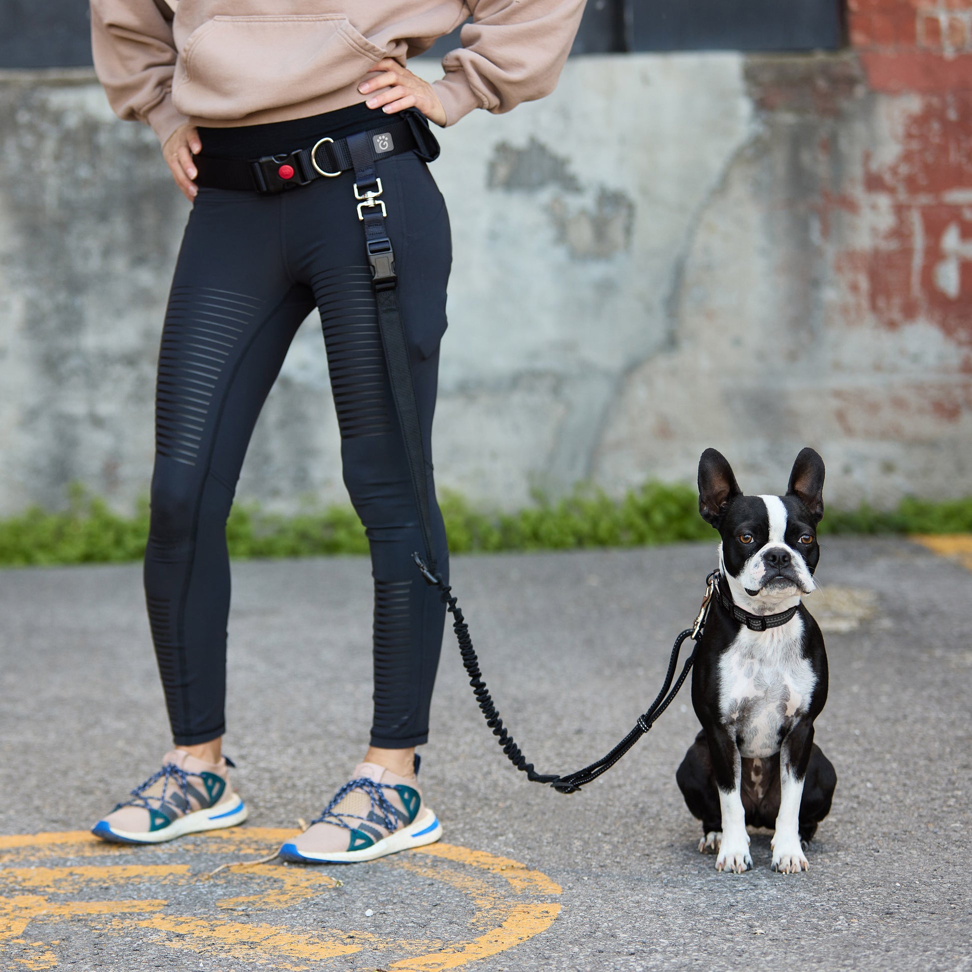 Leash around hotsell waist
